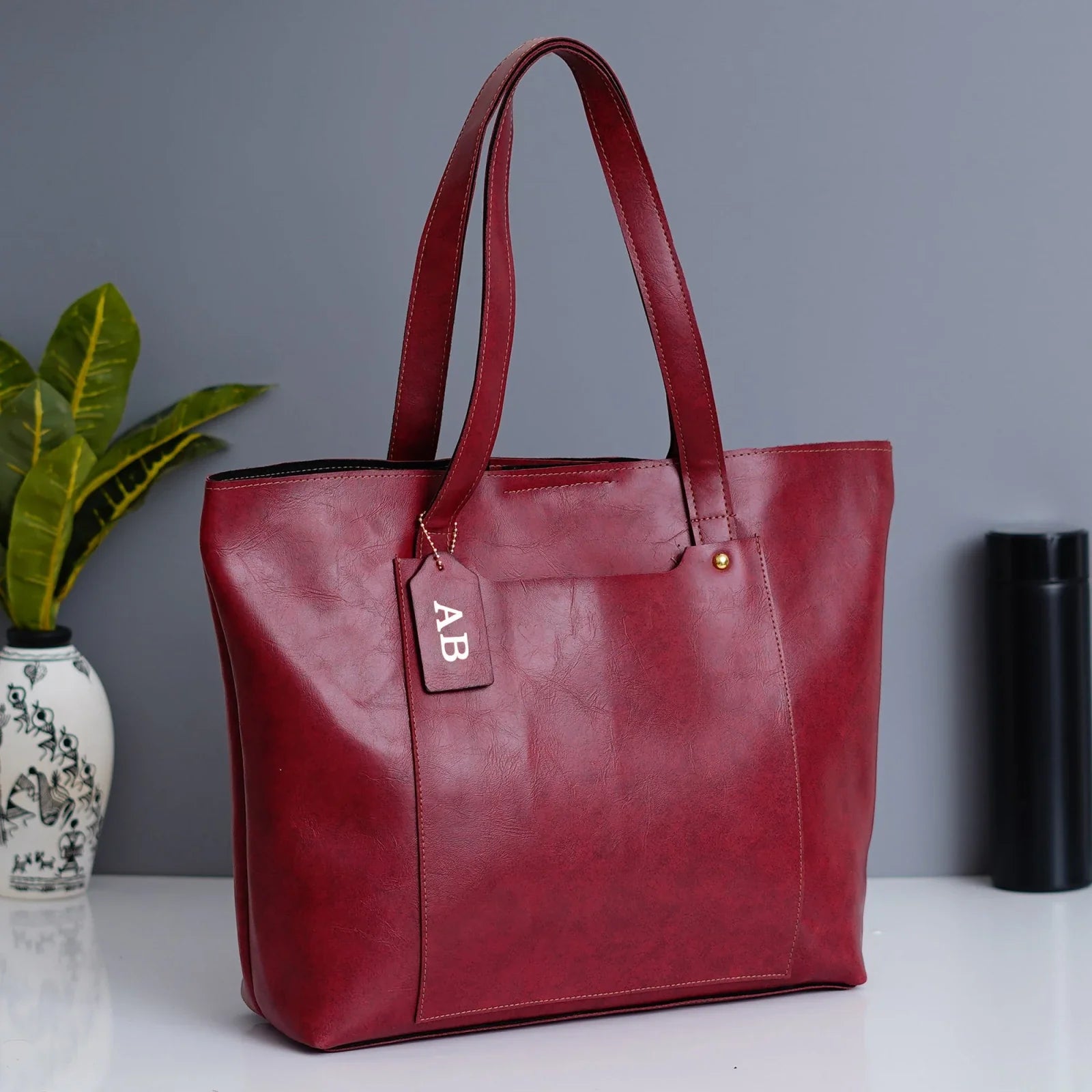 Maroon colour bag hotsell