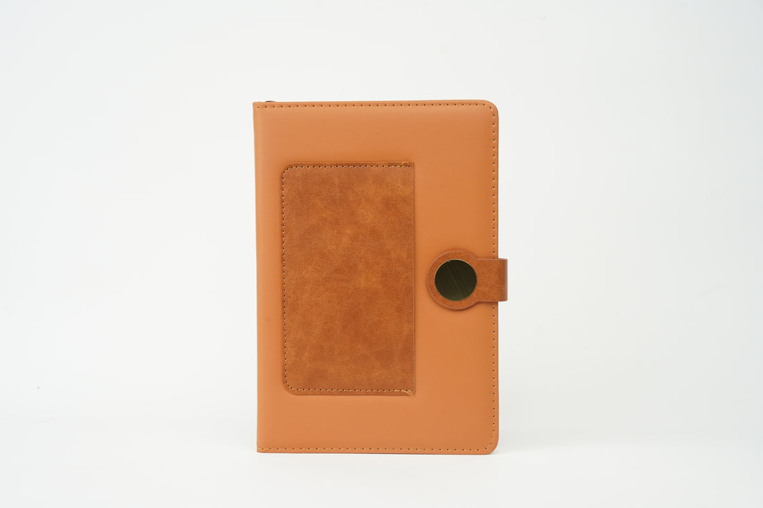 Dual Shade Diary-Brown