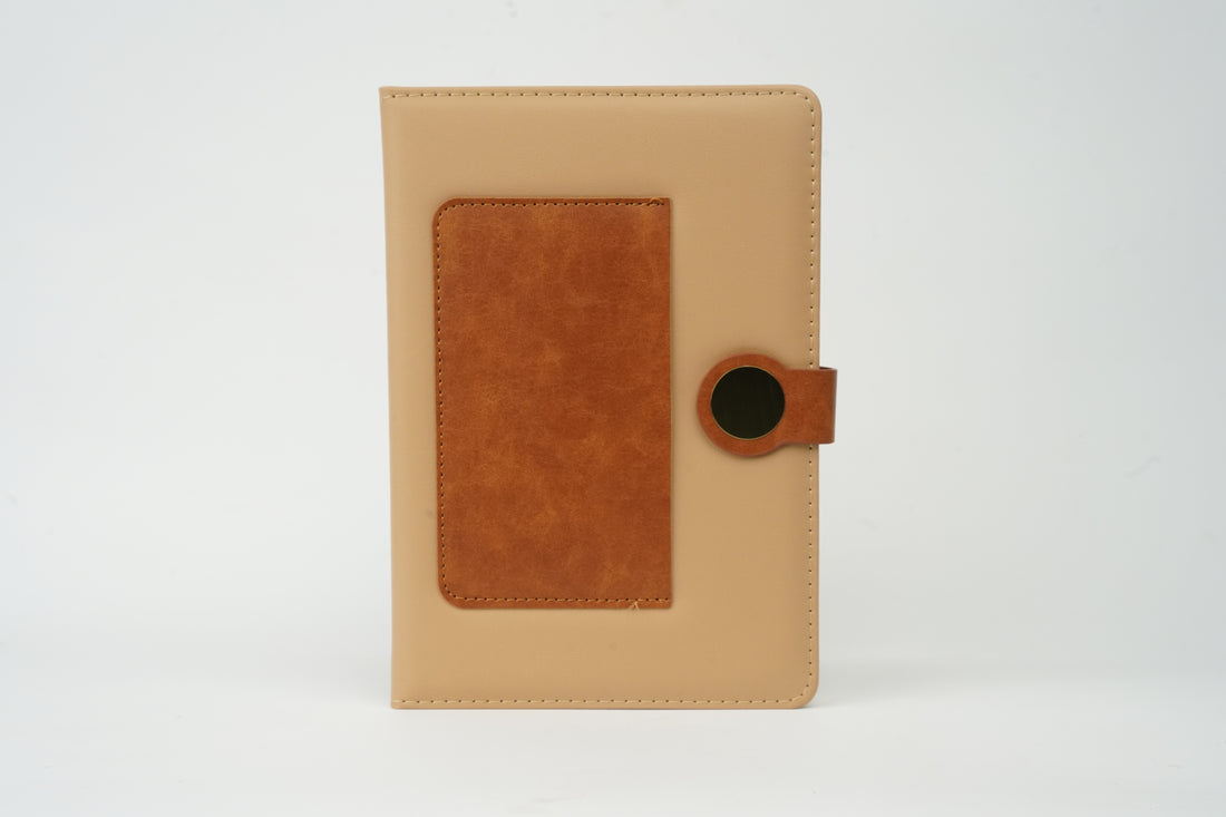 Dual Shade Diary-Light Brown