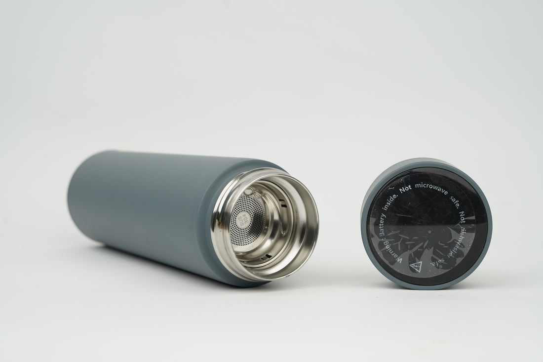 Personalized Temperature Bottle-GREY