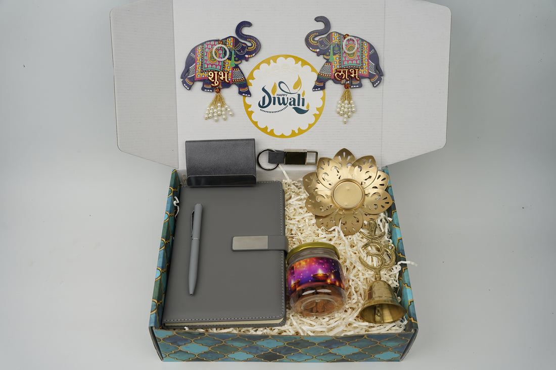 "Personalized Diwali Gift Hamper 11.0-GREY