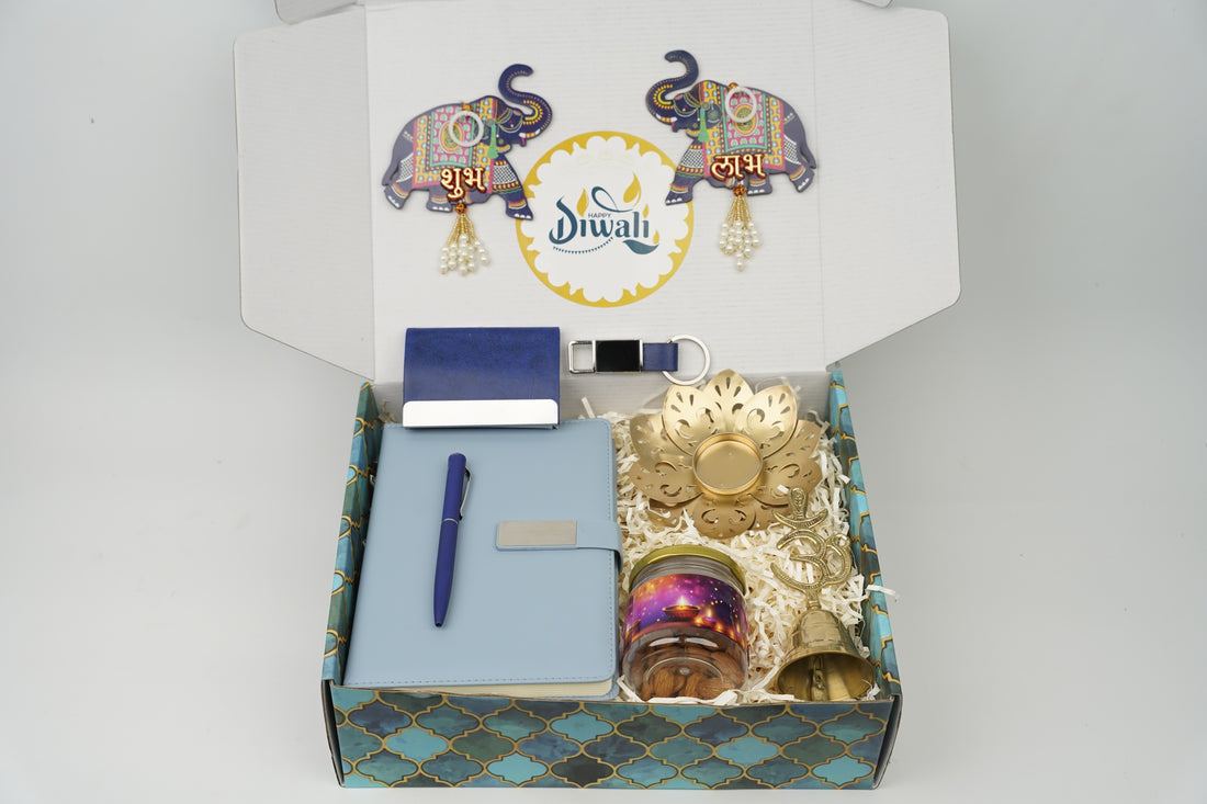 "Personalized Diwali Gift Hamper 11.0-BLUE