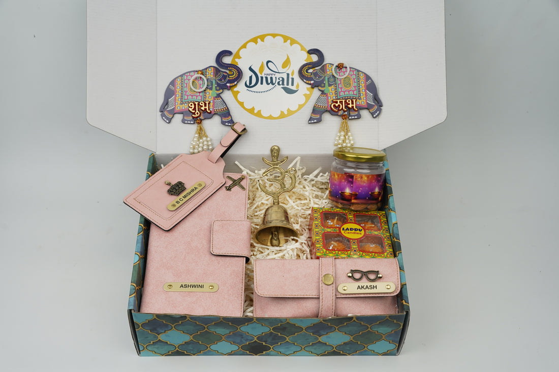 "Personalized Diwali Gift Hamper 9.0-PINK