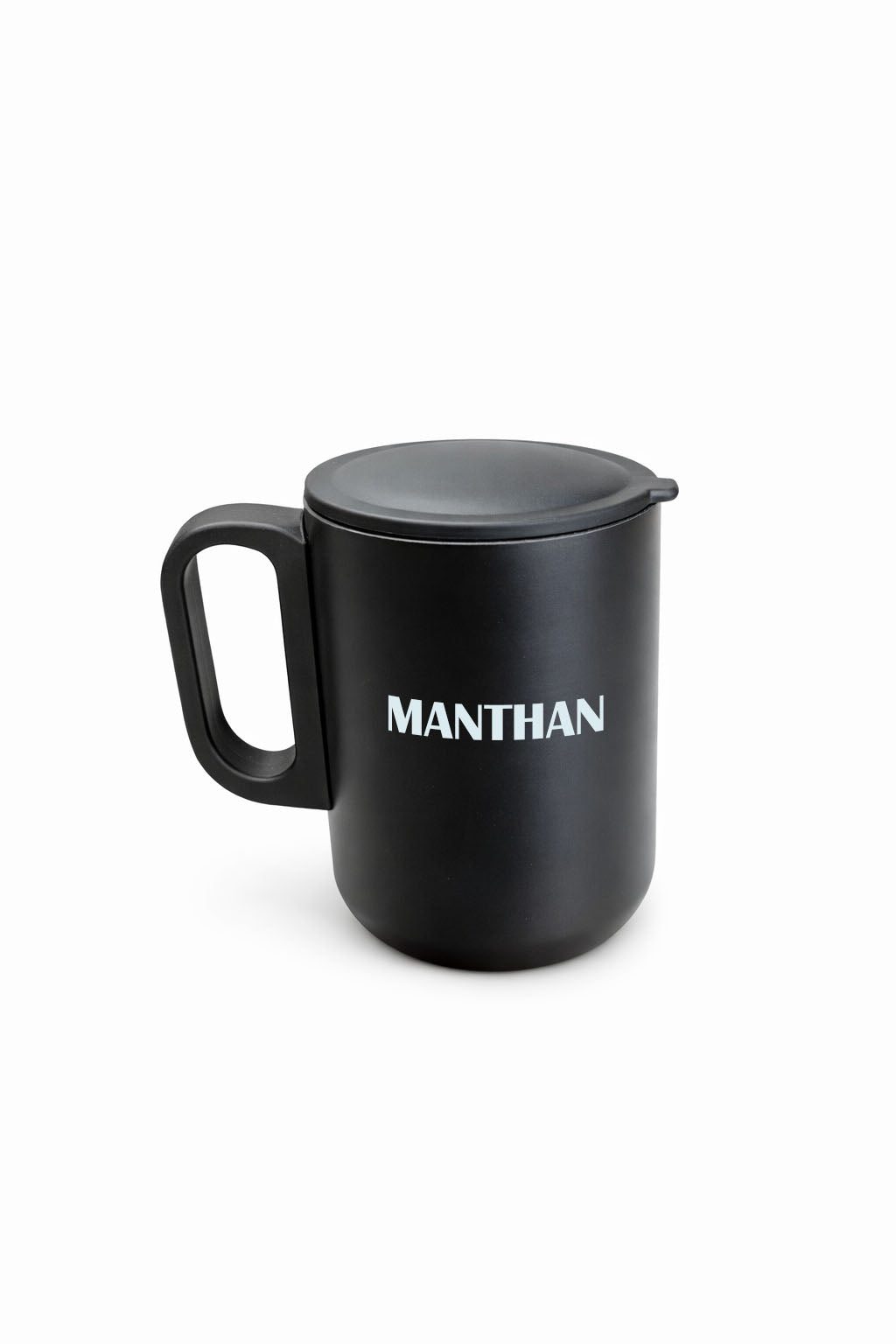 Black-Stainless Steel Mug with Handle