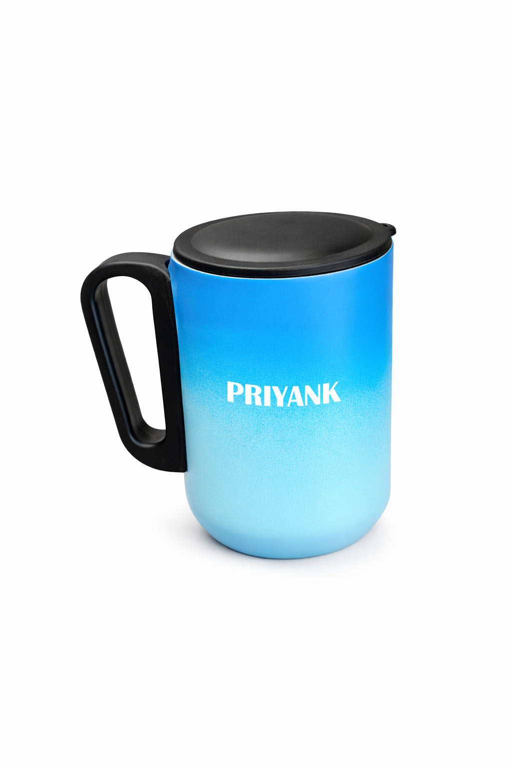 Ocean Blue-Stainless Steel Mug with Handle