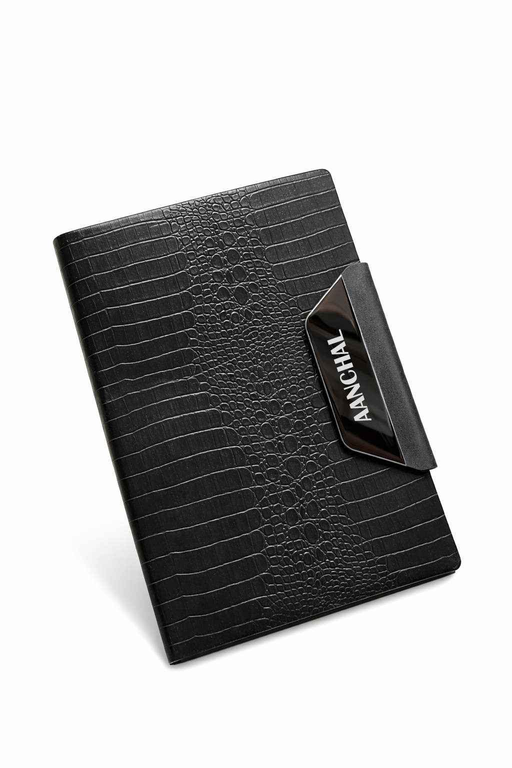 ALPHA CROCK DIARY-BLACK IMPERIAL