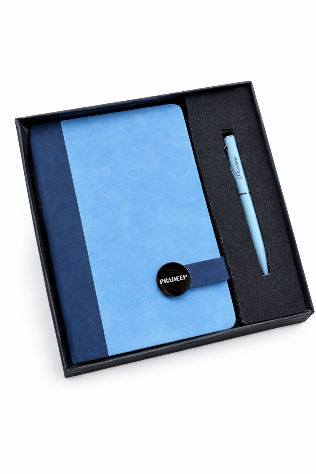 Customized Executive Slate journal Diary +Classic Metal Pen-GI30