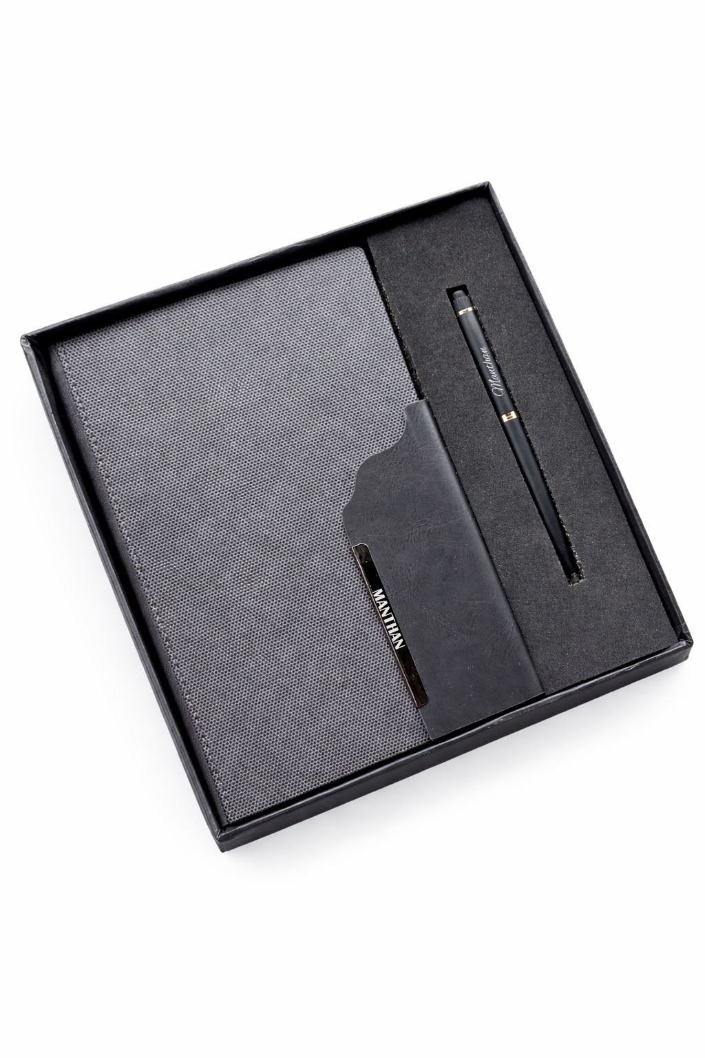 Customized Strivo Diary A3+Classic Metal pen-Black
