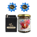 almonds jar 125 g festive gift