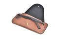 inside or open view of Personalized Stylish Eyewear Case-Tan