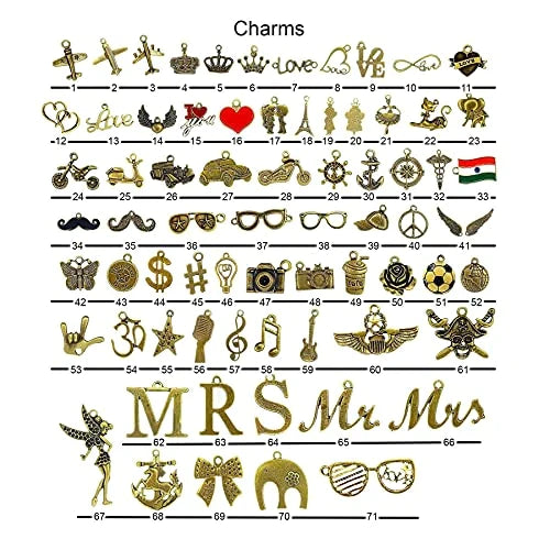  Add the name tag of your special someone and choose the favourite charm from 70+ options to customise the gifts.