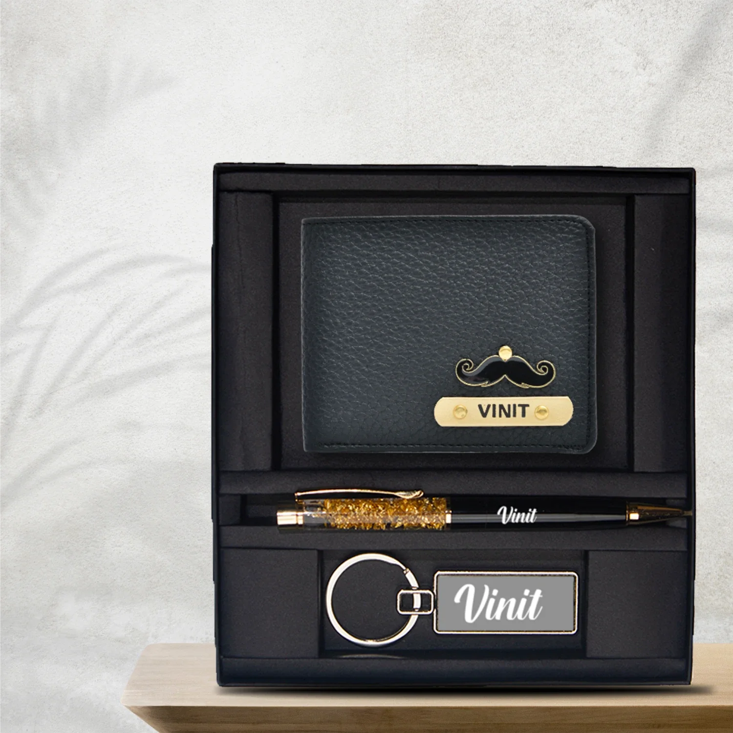 Gift Set Men Neck Tie Wallet Large Dial Quartz Watch Razor Wedding  Accessories | eBay