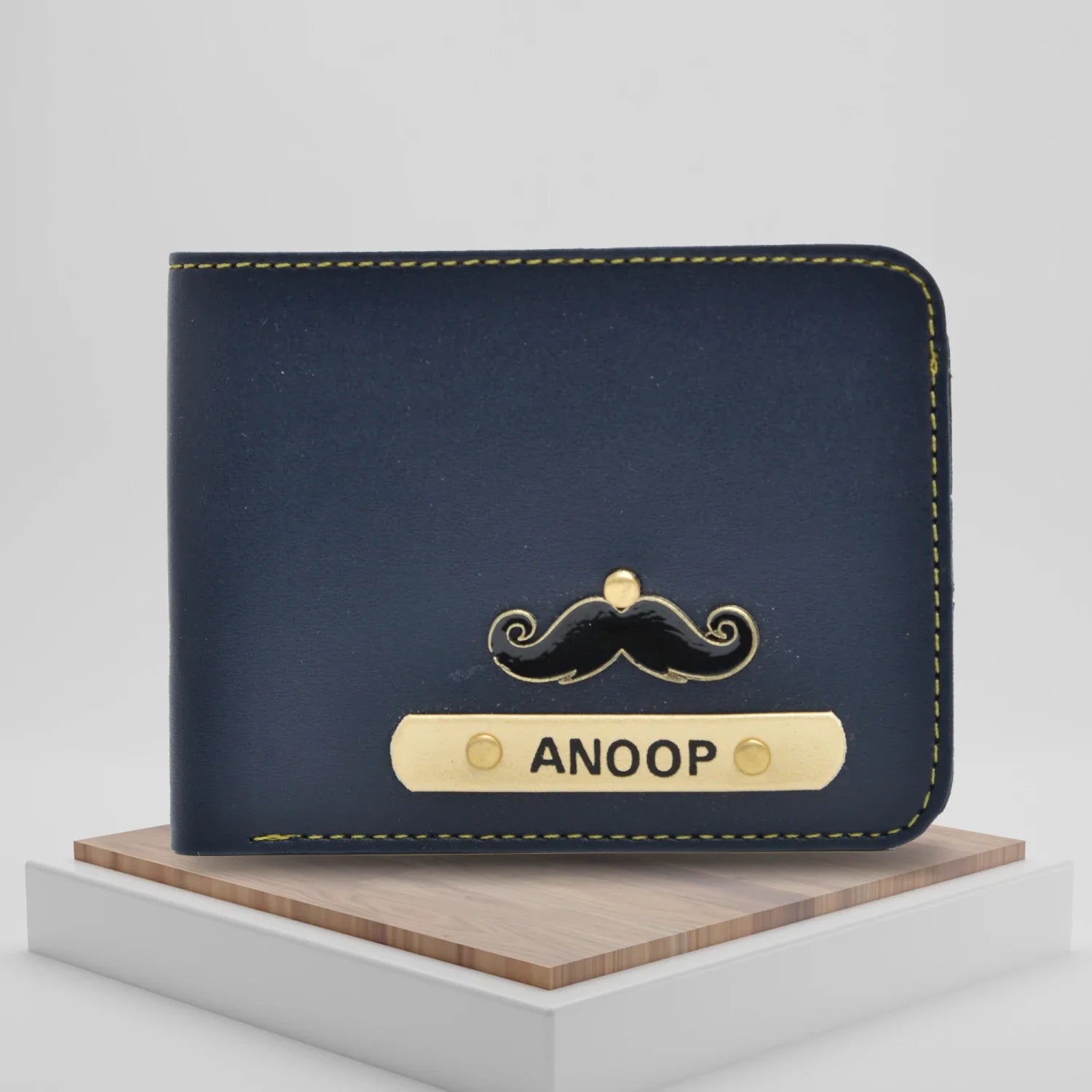 Buy AVOLT Top Grain Blue Leather Wallet for Men Online at Best Prices in  India - JioMart.