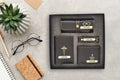 Personalized All in One Men's Combo (4 pcs) - Black - Your Gift Studio