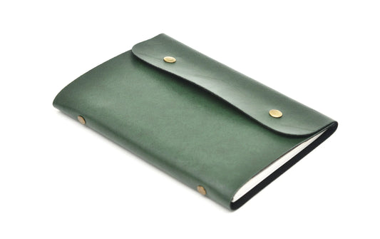 Elevate your professional image with our elegant and practical customized leather buttoned diary. Perfect for any occasion, it's the perfect way to stay organized and stylish.