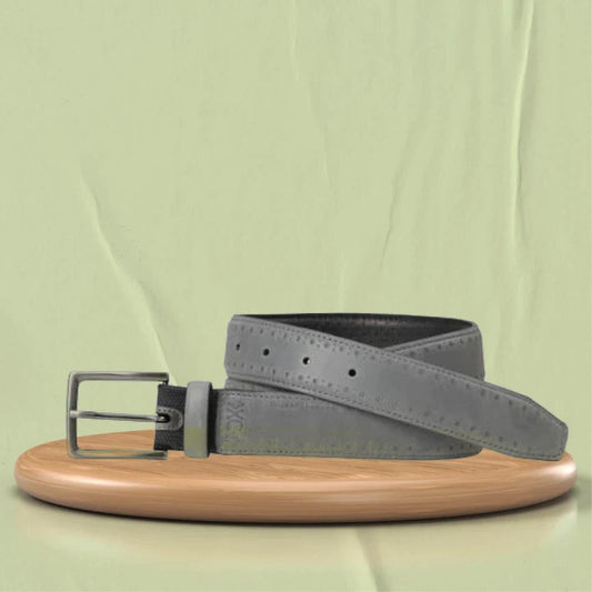 men's vegan leather belt