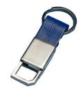 This elegant metal keychain is the perfect way to keep your keys organized and easily accessible.