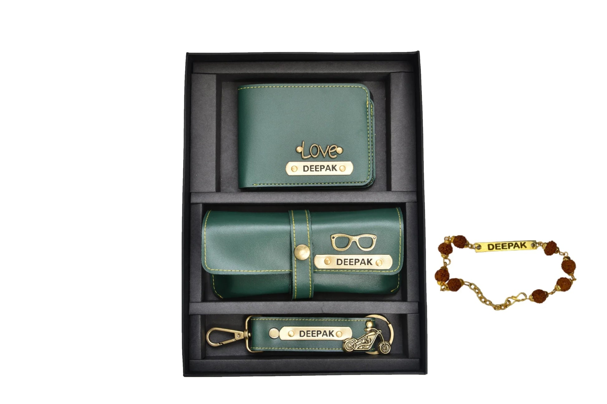 personalized-rakhi-cb02-olive-green-customized-best-gift-for-boyfriend-girlfriend