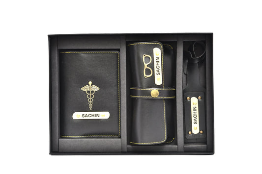personalized-cb03-black-customized-best-gift-for-boyfriend-girlfriend.This frequent travellers' combo combo consists of a personalized faux leather Passport & Card Holder, a customized passport cover, a customized Eyewear case, and a customized luggage tag proving its value for money!.Personalized Frequent Traveller Combo (3 pcs) - Black