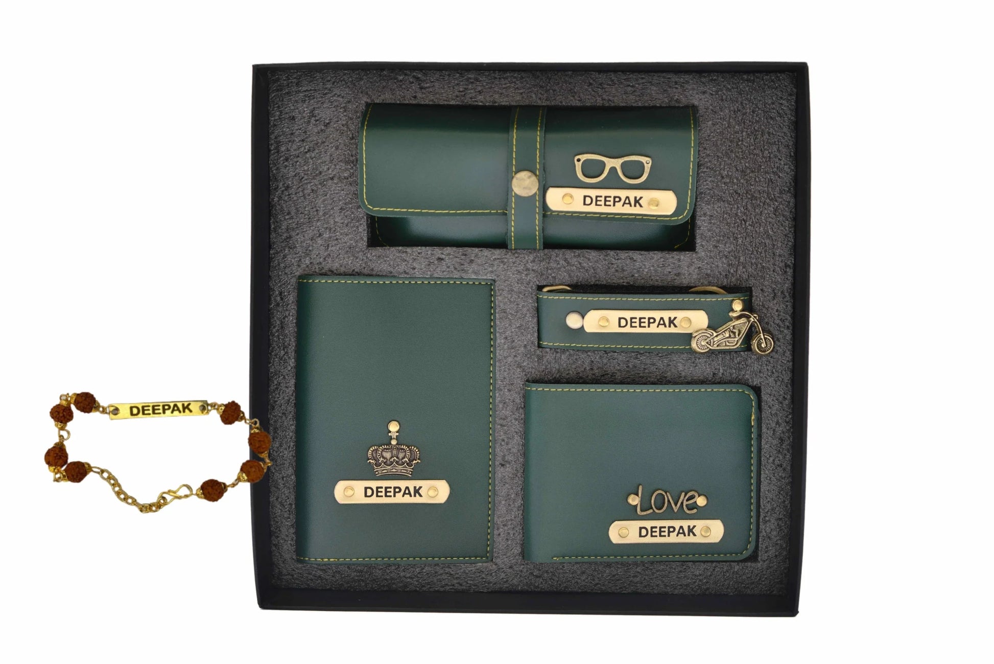 personalized-rakhi-cb08-olive-green-customized-best-gift-for-boyfriend-girlfriend