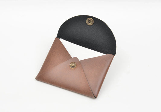 Classy Leather Customized Business-Visitng Card Holder (Tan)