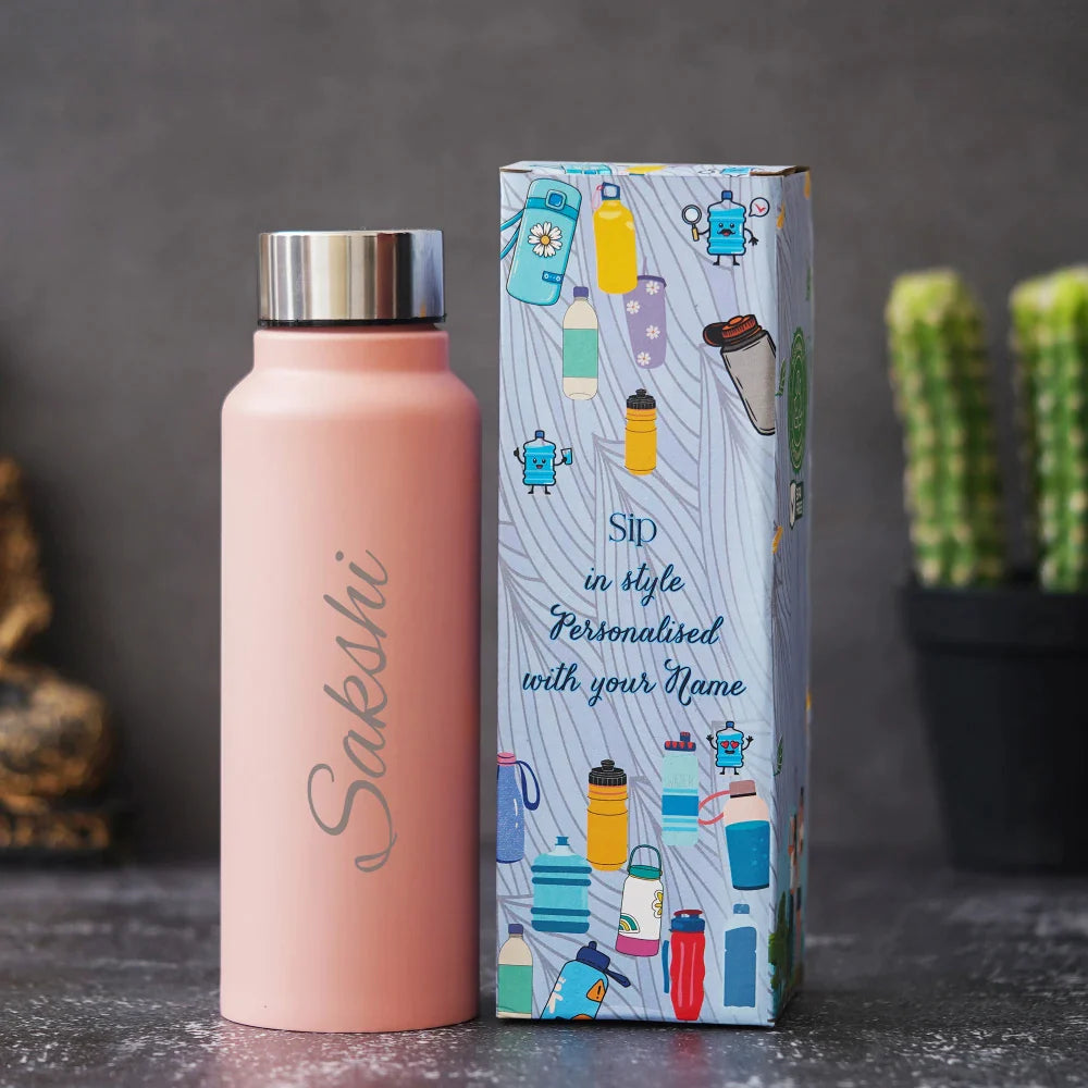 personalized classy water bottle