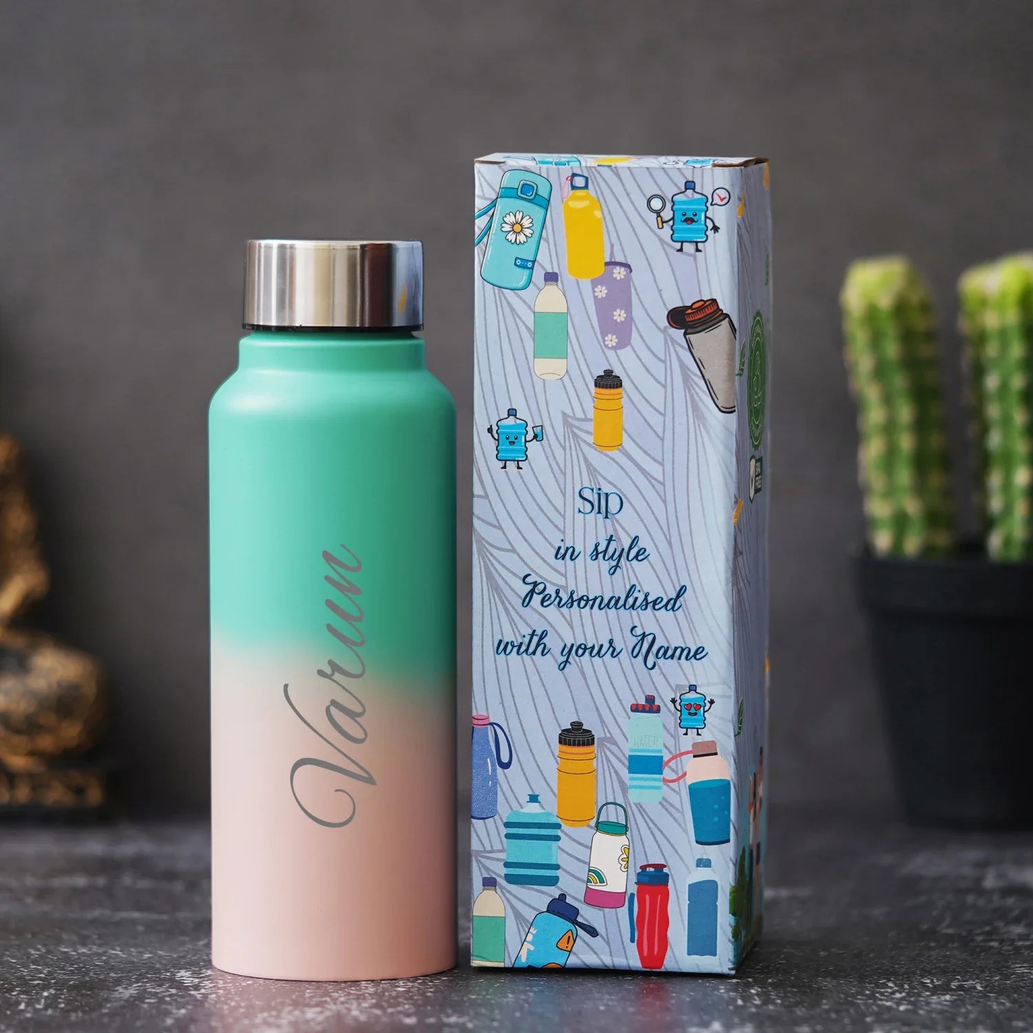 personalized perfect water bottle for women's