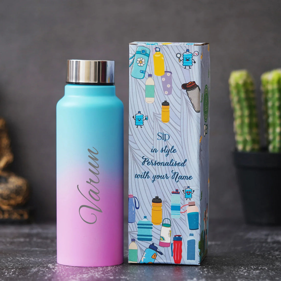 personalized perfect water bottle for unisex