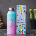 personalized water bottle