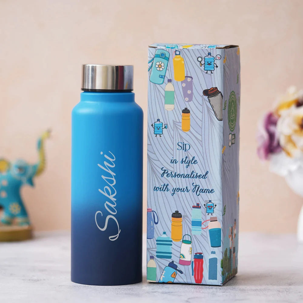Personalized water bottle for boys and men's