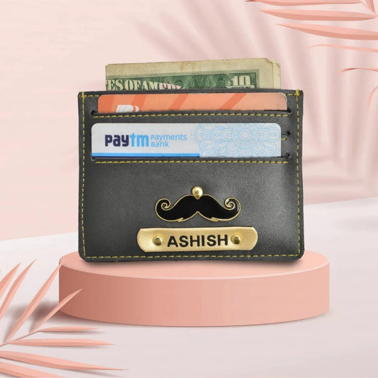 With our personalized unisex card wallet, you can keep your cards organized while showing off your unique style.