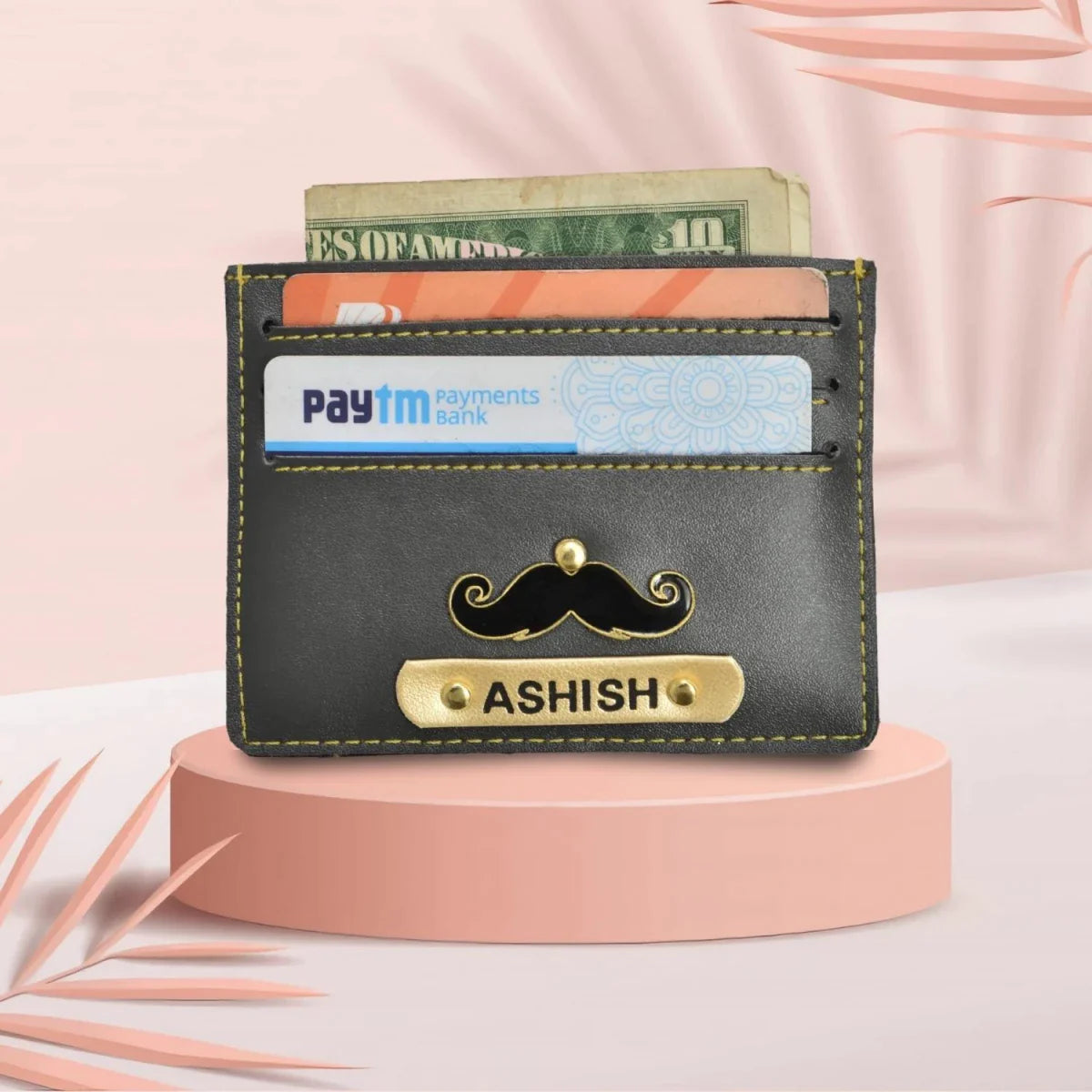 With our personalized unisex card wallet, you can keep your cards organized while showing off your unique style.