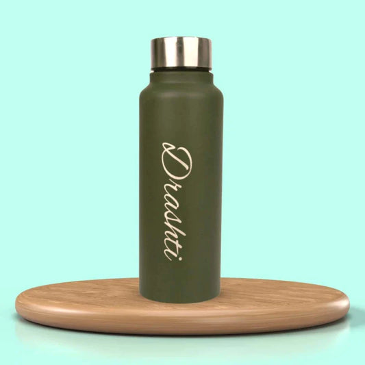 personalized classy water bottle