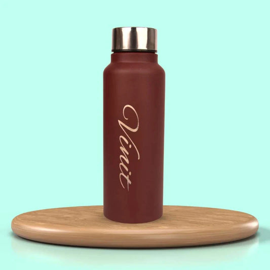 personalized men's and women's water bottle