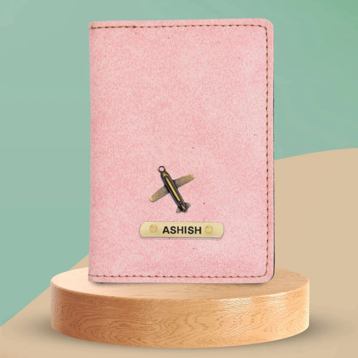 Travel in utmost luxury with a classy leather passport case that is customized to suit your discerning style.