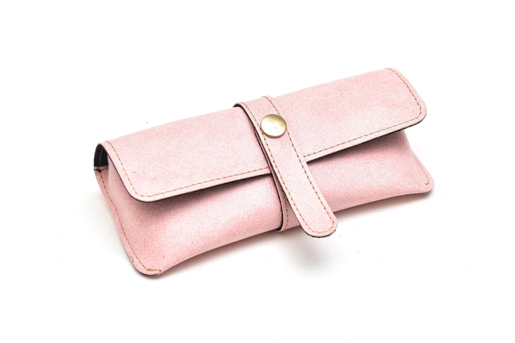 back view of customized sunglasses case- pink