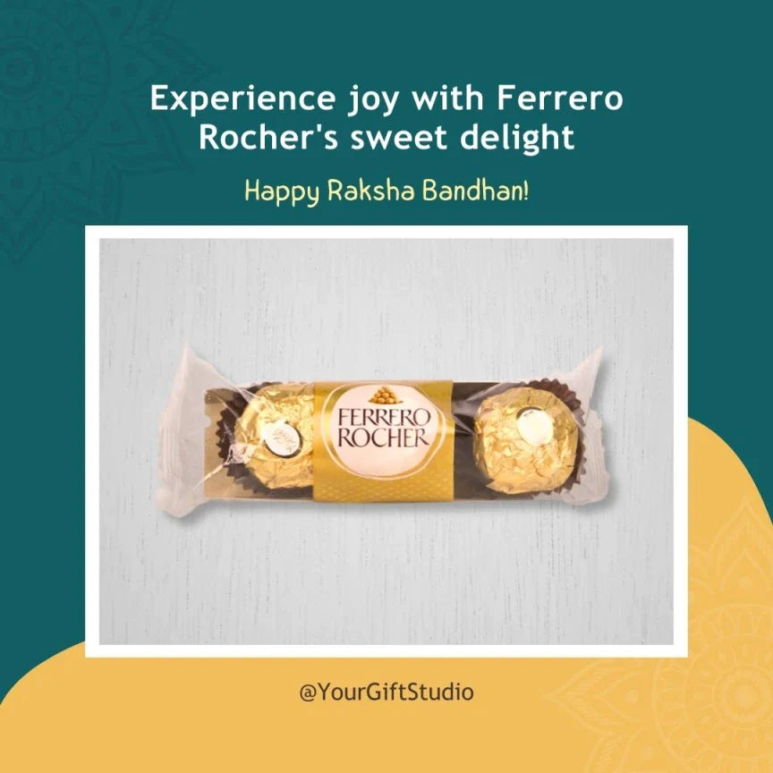 Delicious sweet Ferrero Rocher