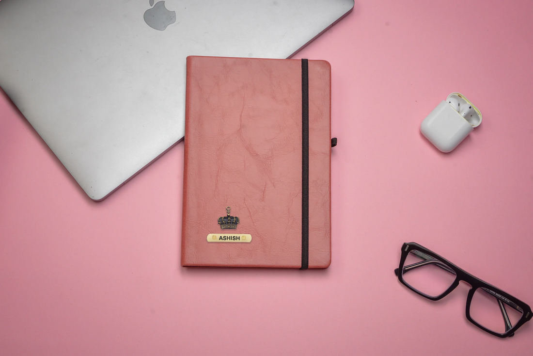 "Make a lasting impression with our deluxe corporate duo. Our sophisticated diary, smooth pen, and high-quality keychain will leave a lasting impression and set you apart from the rest."