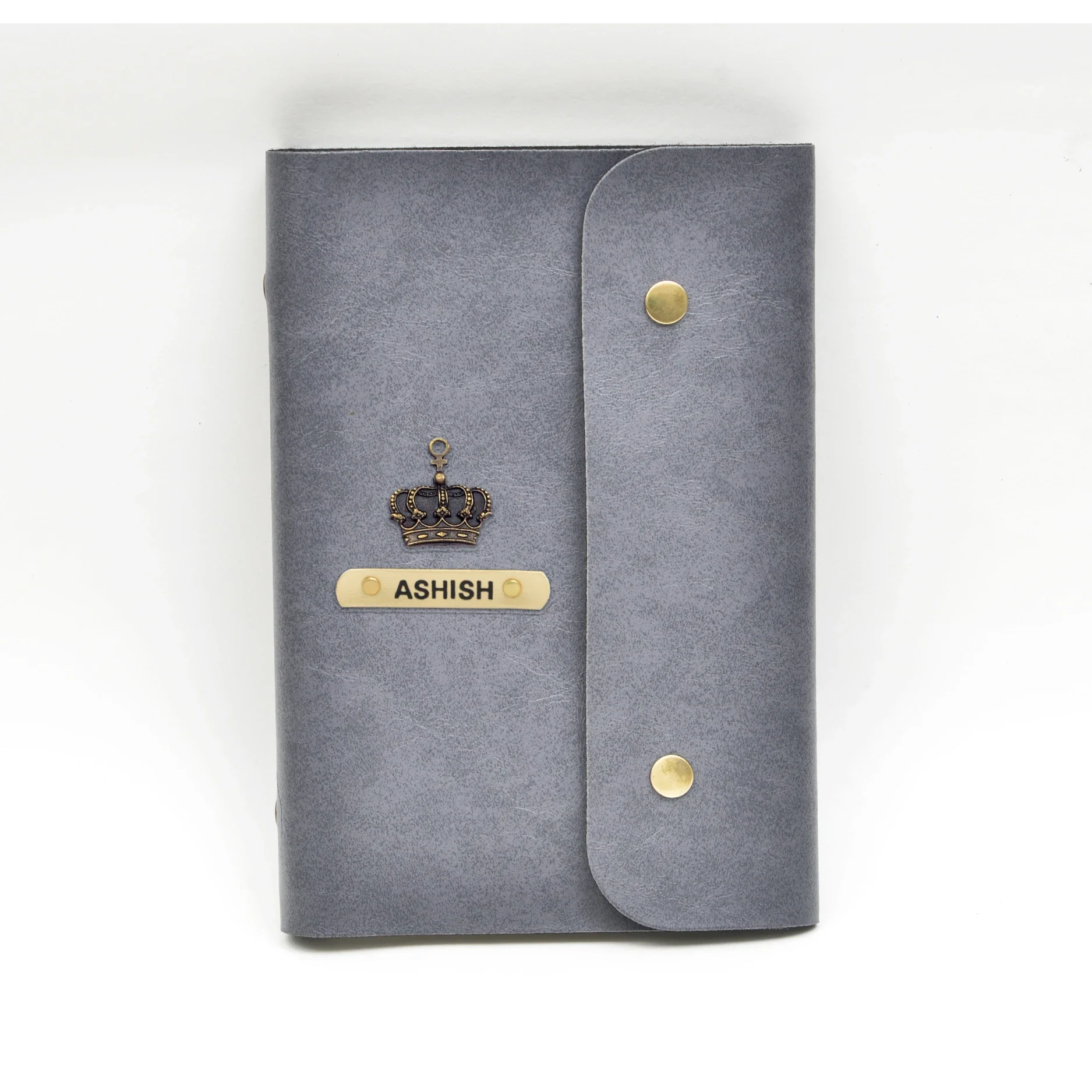Stay organized and stylish with our personalized leather buttoned diary. With a range of designs to choose from, you can find the one that reflects your personality.