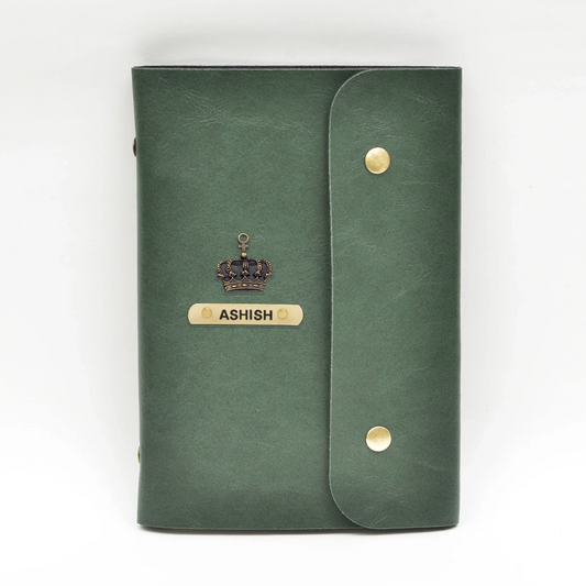 Our custom leather buttoned diaries are the perfect way to keep your schedule and notes organized. With a range of designs to choose from, you can find the one that suits your style.