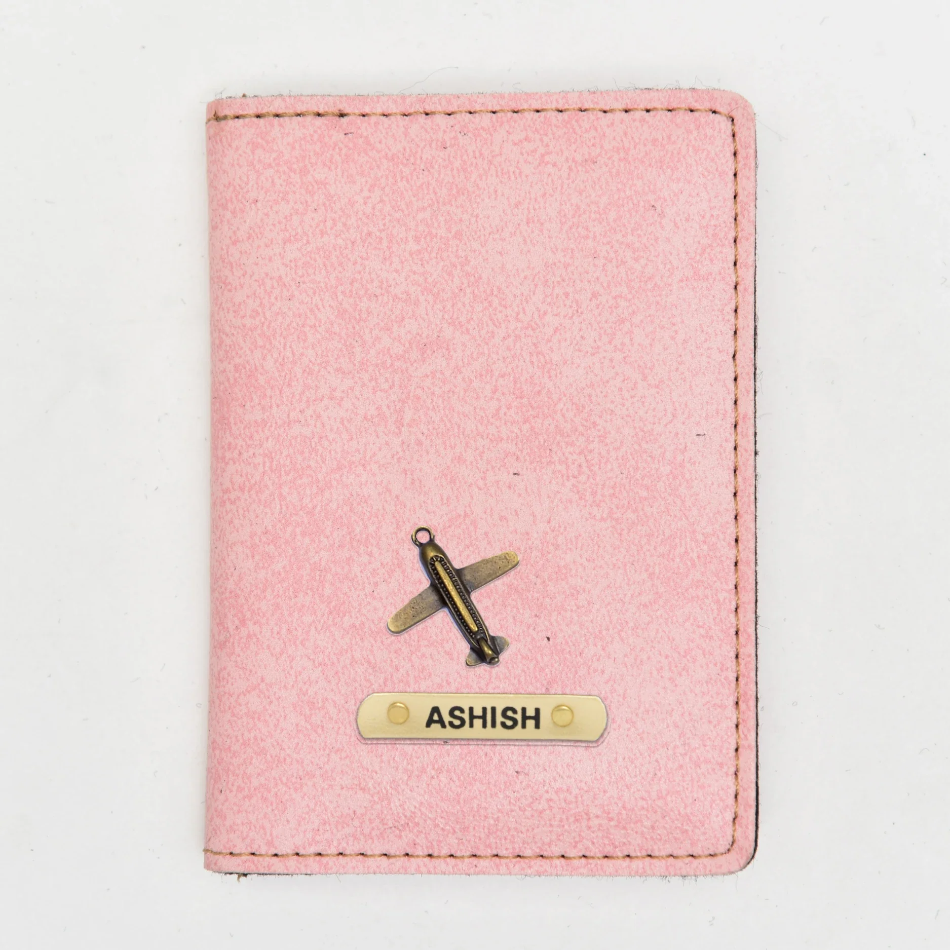 Carry your travel documents in impeccable style with a personalized leather passport case that radiates class.