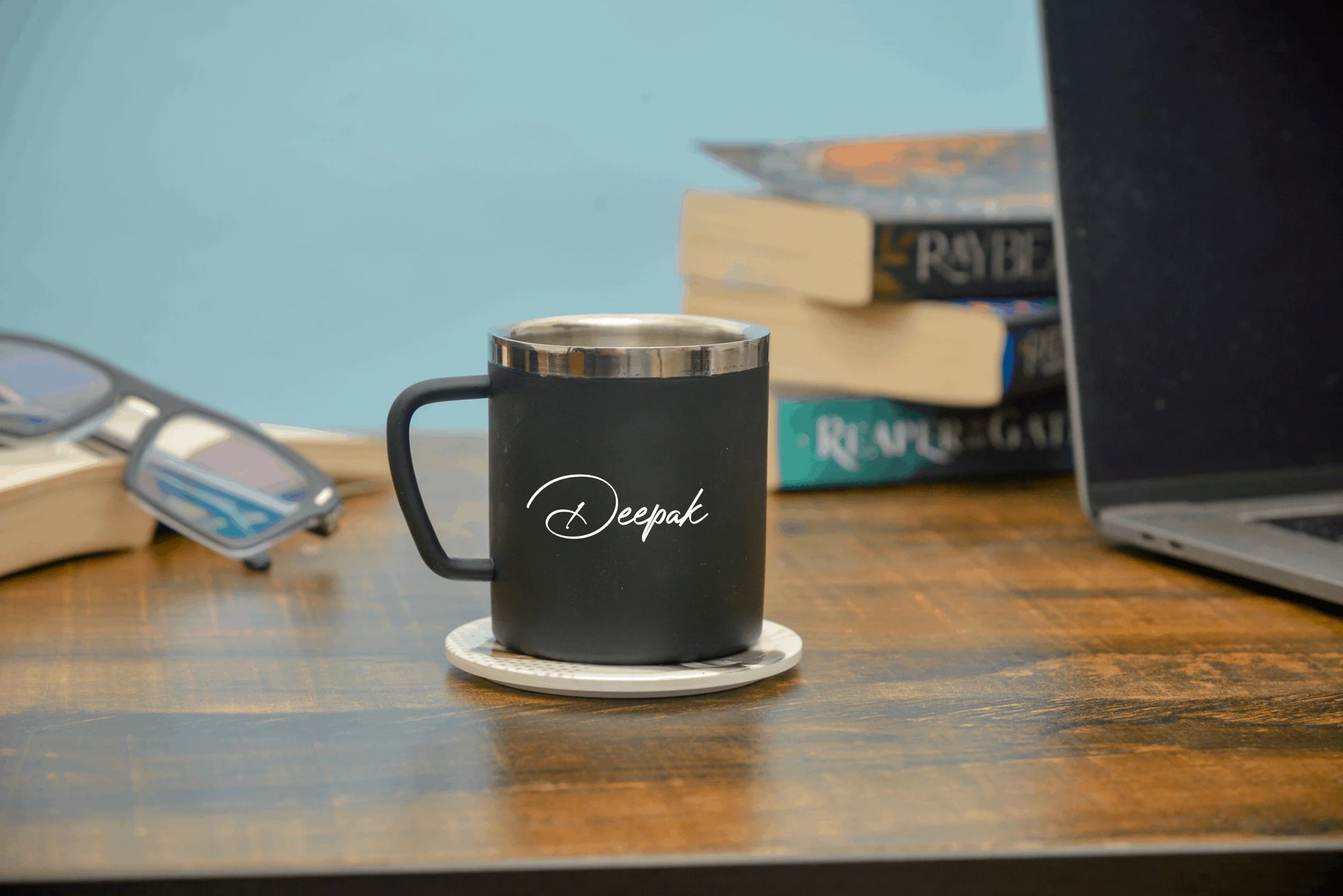 Adorable 90 ml mug wth personalization and beautiful smooth texture puts together the best gift for your loved ones