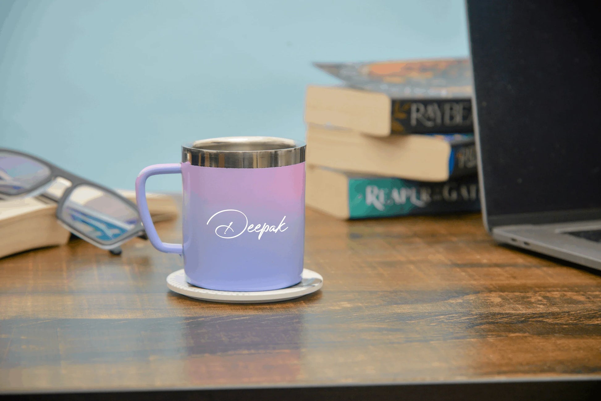 Don't settle for basic. Make every cheers more memorable with such a fantabulous mug adorning your name