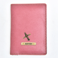 Enhance your travel experience with a personalized leather passport case that combines practicality and elegance.