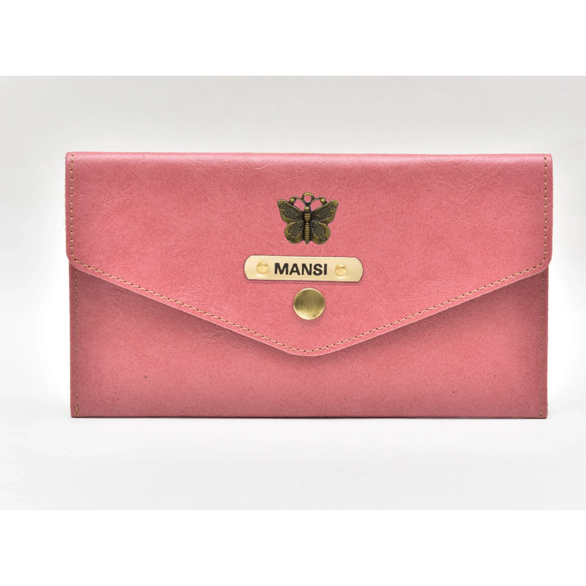 Practical and stylish, this personalized clutch is perfect for any occasion. With multiple color options and customization choices, make it a reflection of your personality.