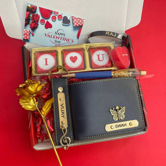   This Valentine's Day, get your beloved a personalized genuine leather gift combo, that not only looks attractive but also proves its utility! Isn't that like the most perfect gift?