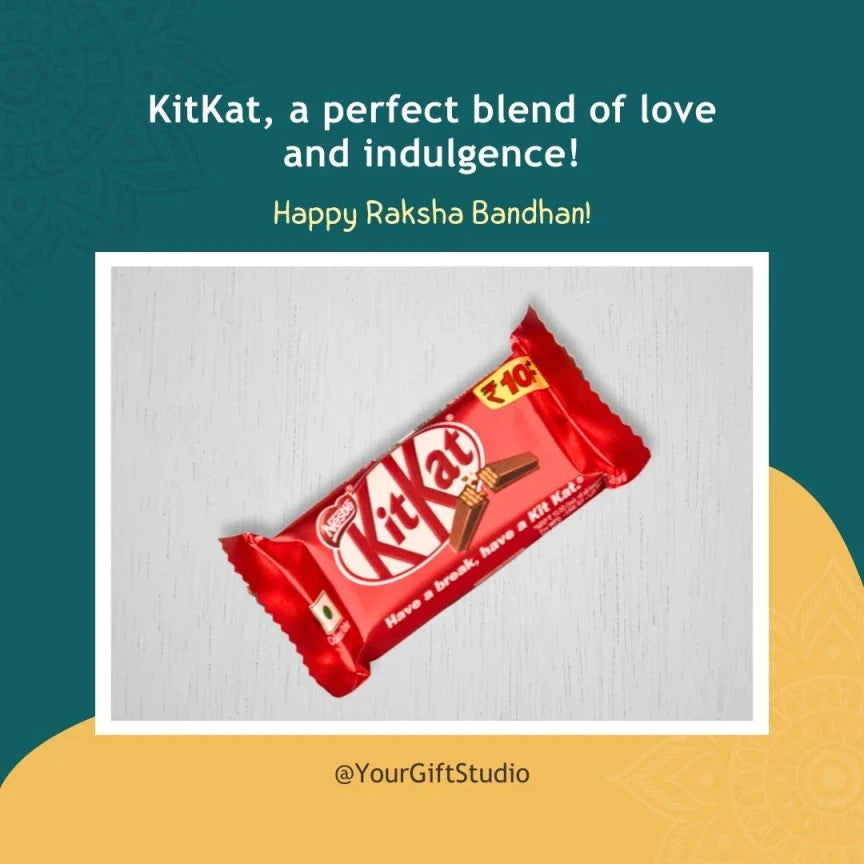 Delightful choclate Kitkat to make you happy