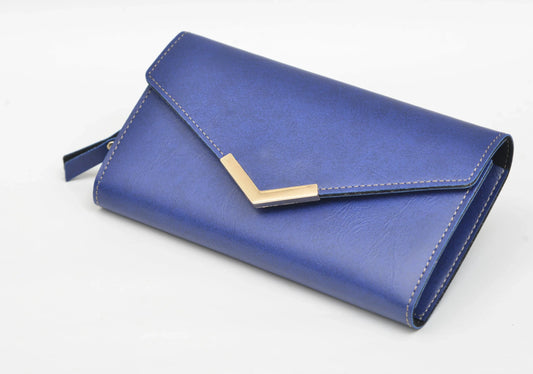 Classy Lady Wallet + Classy Men's Wallet | Couple Gifts - Royal Blue