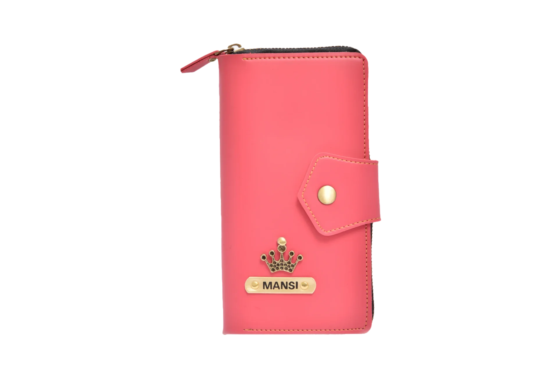 With a spacious interior and durable construction, this zip around lady wallet is both practical and stylish.