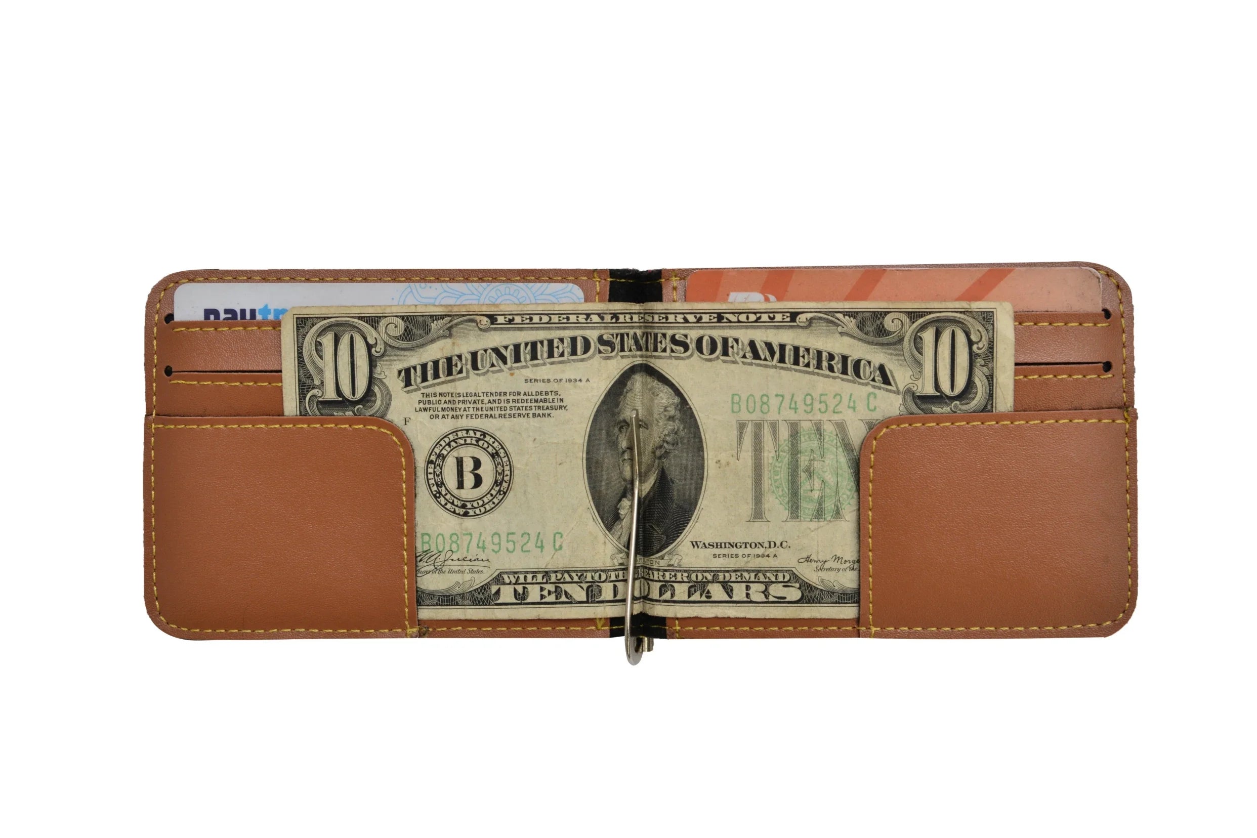 GE MARK Leather Money Clip - Strong Magnets Holds 30 India | Ubuy